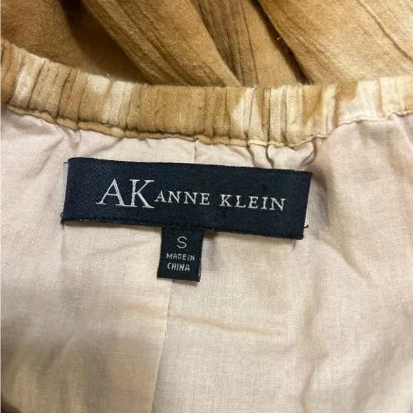 Anne Klein Brown Tie-Dye Maxi Skirt - Picture 5 of 6